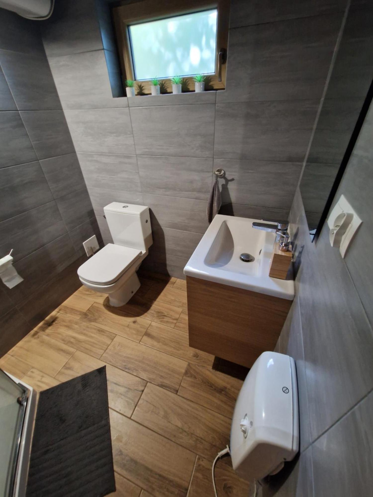 Domek Letniskowy Treby Stare Bagian luar foto