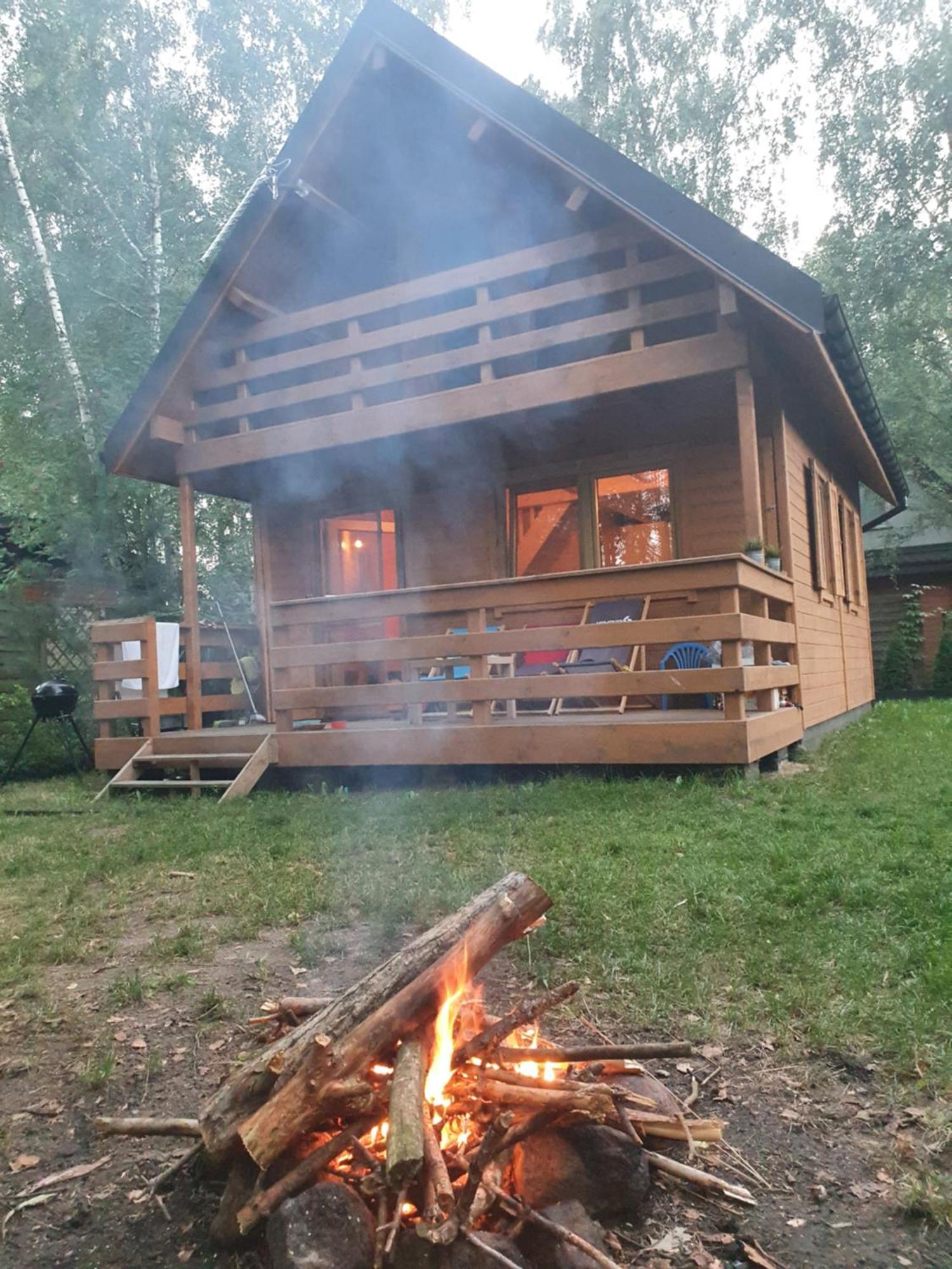 Domek Letniskowy Treby Stare Bagian luar foto